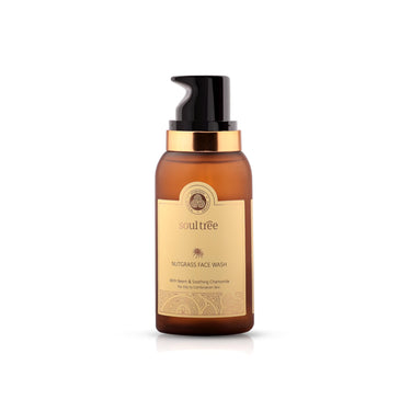 SoulTree Nutgrass Face Wash With Neem & Chamomile | For Oily To Combination Skin - 120ml